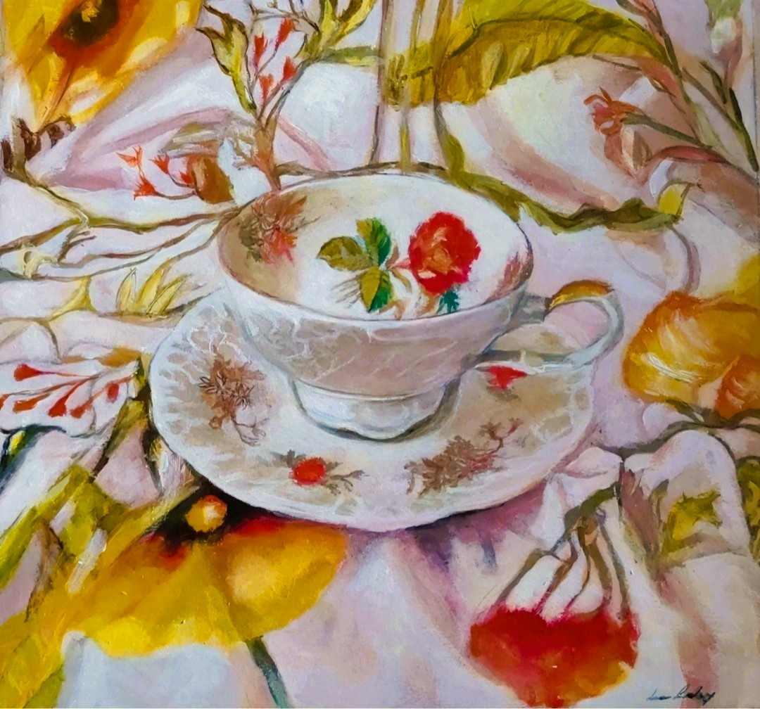 English Tea / oil / Lea Laboy